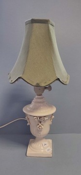 Lampka ceramiczna ecru