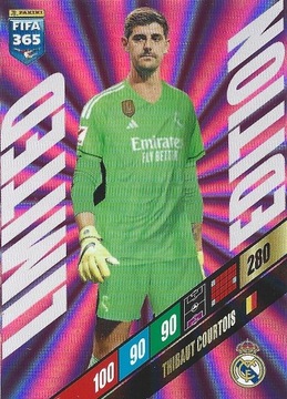 PANINI FIFA 365 2024 LIMITED COURTOIS REAL MADRID