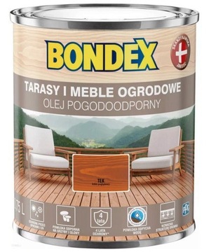 Bondex Olej Pogodoodporny TEK 0,75L