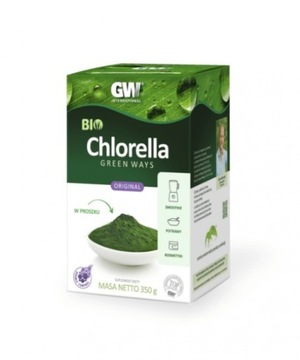  Chlorella w PROSZKU - Green Ways EKO, 350g 