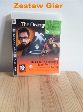 Zestaw dwóch gier PS3 The orange box half-life 2