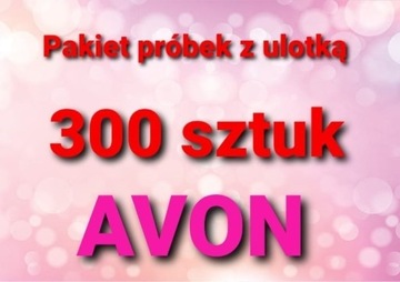 Avon Pakiet próbek z ulotką - 300 sztuk! Okazja!