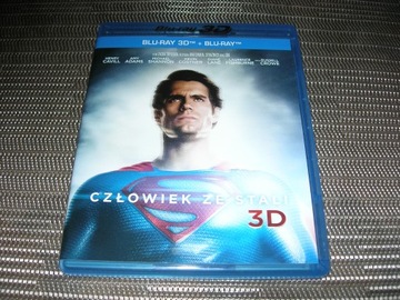 BLU-RAY 3D+2D CZŁOWIEK ZE STALI