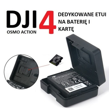 etui na baterię i kartę pamięci DJI Osmo Action 4