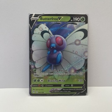 Karta Pokemon TCG Butterfree V Darkness Ablaze