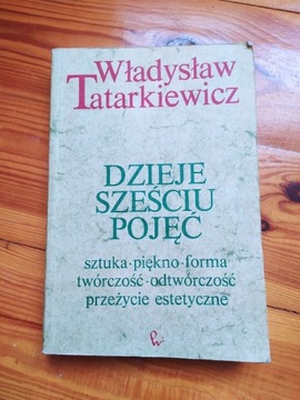 Władysław Tatarkiewicz, Dzieje Sześciu Pojęć