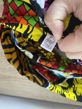 Turban ZEBRA STORE SAFARI wielokolorowy Nowy