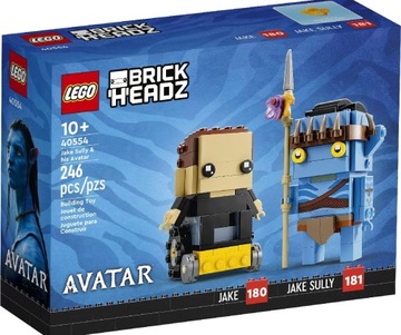 NOWE LEGO BrickHeadz 40554 Jake Sully i  awatar