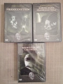 Zestaw KLASYKA HORRORU 3xdvd nowe folia PL