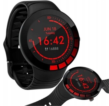 Smartwatch E3 Plus czarny