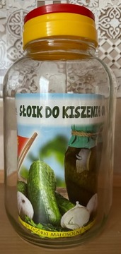 Słoik do kiszenia ogórków