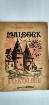Malbork i okolice 1954 rok przewodnik 