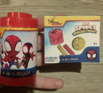 Ciastolina glina Spiderman nowy szybka wysyłka 