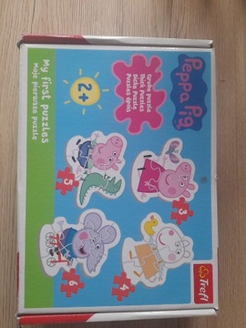 Grube Puzzle Peppa Pig Świnka Peppa