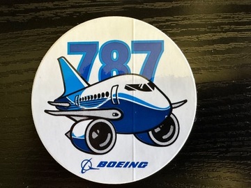 BOEING 787 NAKLEJKA