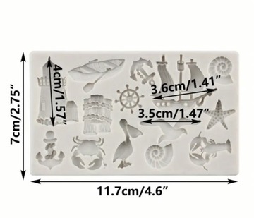 Forma silikonowa  do masy cukrowej/ wosku