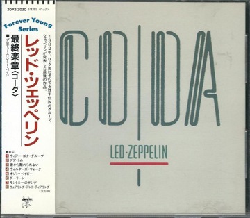 CD Led Zeppelin - Coda (Japan 1988)