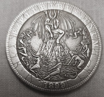 1 Dolar USA ,Morgan Dolar,1899,Hobo Nickel ,KOPIA 