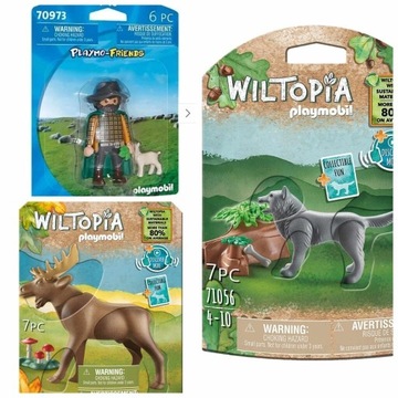  Playmobil Wiltopia 3 x Figurka - zestaw