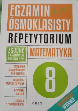 Egzamin ósmoklasisty Repetytorium Matematyka