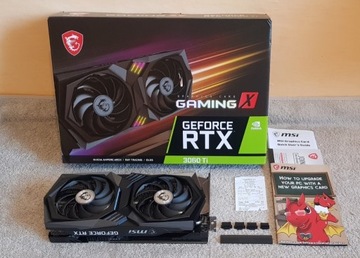 MSI GeForce RTX 3060 TI GAMING X 8G LHR gwarancja