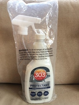 303 Marine UV Protectant Spray do winylu, plastiku