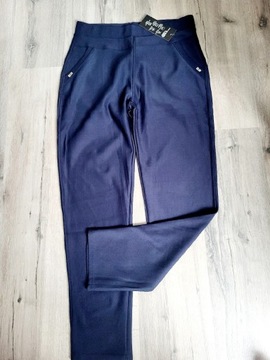Nowe,modelujące spodnie rurki z lycrą rozmiar 50