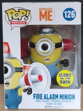 Minionki Funko Pop 126 Fire alarm Minion