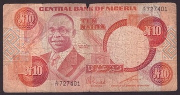 NIGERIA 10 Naira 1979-1984