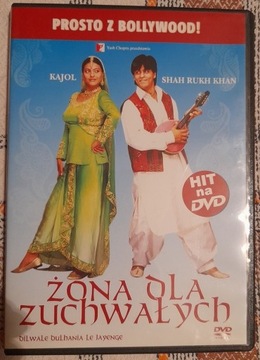 Film DVD Bollywood Żona dla zuchwałych Shah Rukh K