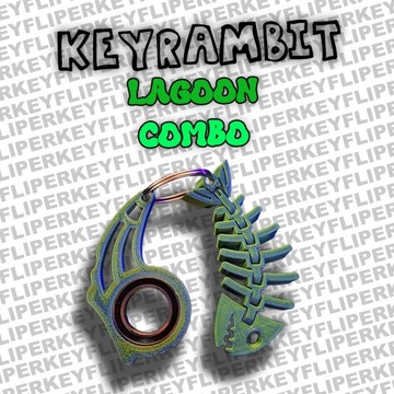 KEYSPINNER COMBO KOLOR LAGOON BRELOK HIT