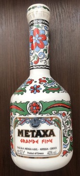 Butelka porcelanowa Metaxa