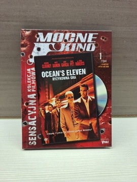 Ocean's eleven Ryzykowna gra DVD z książką 