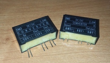 Przetwornica DC/DC, 50V / + -15V, 2W, (2szt.)