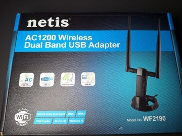 Netis AC1200 karta sieciowa odbiornik WiFi adapter