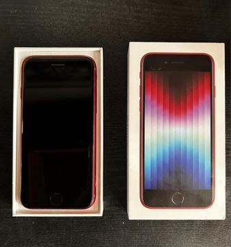 iPhone SE 2022 ( drugiej generacji ) czerwony 64GB