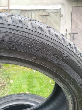 Opony zimowe Nexen 215/55r17 4szt