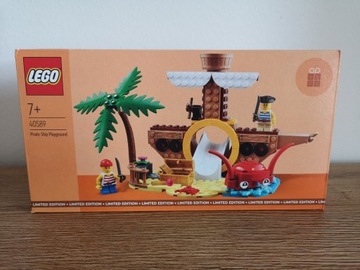 LEGO 40589 - Plac Zabaw ze Statkiem Pirackim