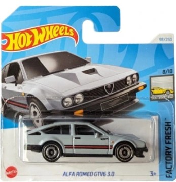 HOT WHEELS - Alfa Romeo GTV6 3.0 Szary HTC53 NOWY