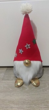 Skrzat świąteczny krasnal handmade dekoracje 