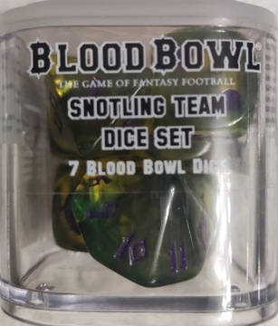 Blood Bowl SNOTLING Team Dice Set