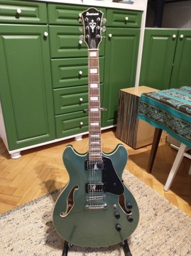 Ibanez AS73-OLM z pokrowcem