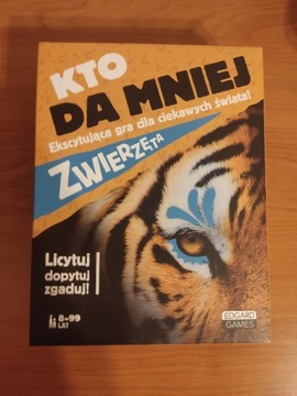 Kto da mniej. Zwierzęta 