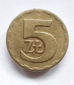 5 złoty 1976 w kapslu ładna