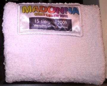 Madonna Sweet&Sticky opaska na rękę z koncertu