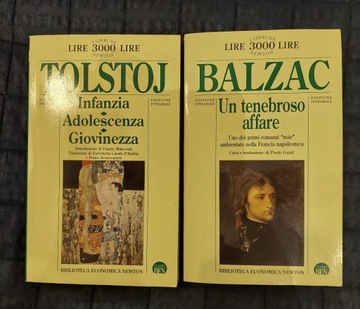 Książka po włosku balzac tolstoj