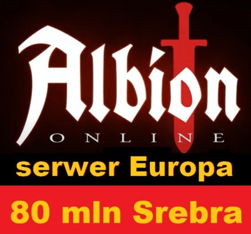ALBION ONLINE EUROPA EU 80KK 80 MLN SREBRO SILVER