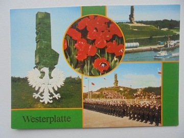 pocztówka Gdańsk Westerplatte