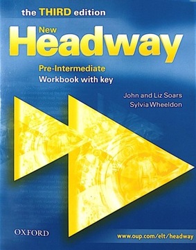 New Headway pre-intermediate workbook with key