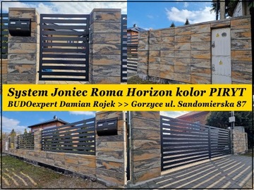 Ogrodzenie JONIEC Roma Horizon PIRYT depozyt